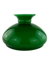 Green Aladdin Lamp Oil Lamp Shade. 245mm Base ..