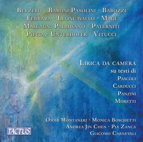 BAROZZI / BOSCHETTI / CHEN - LIRICA DA CAMERA SU TESTI DI PASCOLI CARDUCCI TI - Picture 1 of 1