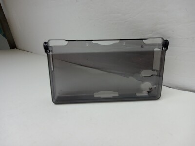 NEW Transparent Smoke Black Shell Case for the Nintendo DSi