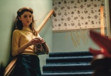 NATALIA DYER signed Autogramm 20x25cm STRANGER THINGS in Person autograph ACOA