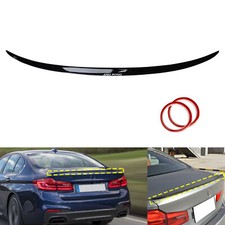 Heckspoiler Kofferraum Spoiler Heckflügel Schwarz für BMW 5er G30 G31 ab.2017-
