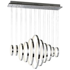 ET2 Hoops LED Pendant, Polished Chrome - E22716-PC