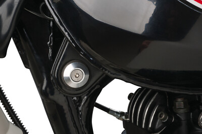 TT500 XT500 Alu Tankhalterungs Set rechts & links, Fuel Tank Mounting Set