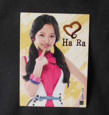 タレントカード KARA Kara Starcard FOIL Trading photo Card KARA KPOP - Goo Hara - Hara