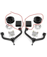 Rear ReadyLIFT 69-1935  2" Rear Spacer Lift Kit for 19-23 Ram 1500 W/ Bumpstops