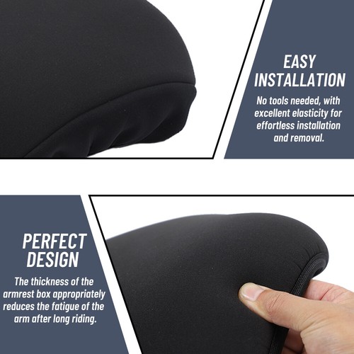 Center Console Armrest Box Pad Cover Protector for Dodge Ram 1500 2018-2020 - Picture 5 of 7