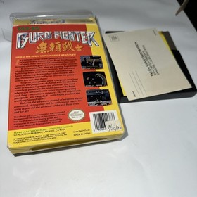 Burai Fighter (Nintendo NES) caja de juego p&oacute;ster insertado (sin manual)
