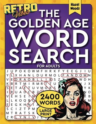 Retro Vibes! The Golden Age Word Search Large