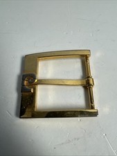 vintage Cardin belt buckle made in Spain Gold Silver