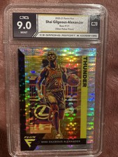 2020-21 Panini Flux - Shai Gilgeous-Alexander #121 Pulsar Prizm C3 Grading 9