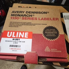 Avery Dennison Monarch 1130 Series Labeler Barely used !!! Works great