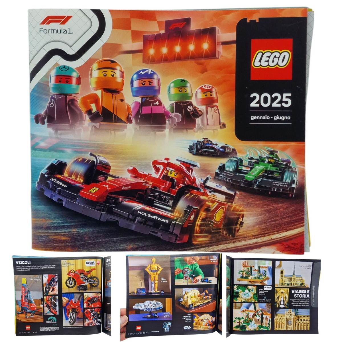 Lego Catalogo Ufficiale 2025 da Gennaio A Giugno