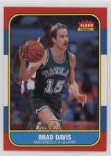 1986-87 Fleer Brad Davis #22 13d3