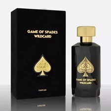 Game Of Spades Wildcard Parfum by Jo Milano 3.4 oz Eau de Parfum New In Box