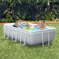 Prism Frame Pool Set Aufstellpool Swimmingpool Aufstellbecken Schwimmbad Intex