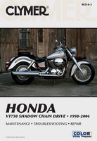 Honda VT750 Shadow Chain Drive Motorcycle (1998-2006) Service Repair Manual Buch