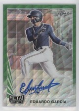 2021 Leaf Metal Draft 1990 Green Wave 2/5 Eduardo Garcia #LA-EG1 Auto xb2
