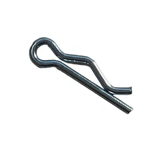 6-Pk R Clips (Hair Clips, Cotter Kotter Hitch Spring Steel Pins) - 1.6mm x 28mm