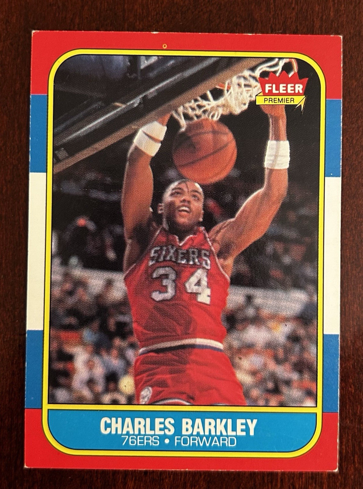 1986-87 Fleer - Charles Barkley #7 Rookie
