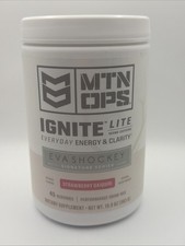 Energy Drink Powder 100mg Caffeine 45 Servings Strawberry Daiquiri MTN OPS Lite