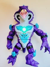 Beast Lab Stealth Strike Reptile Cobra Snake Action Figure, Light + Sound Tested