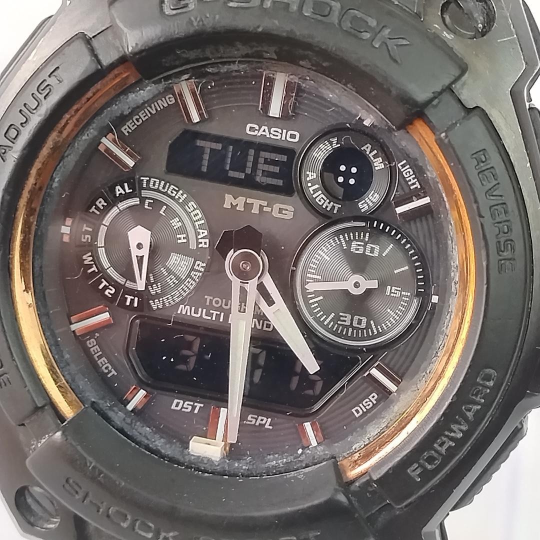 Casio MTG-1500B-1A1JF G-Shock Quartz Men's Watch Black Dial Ana