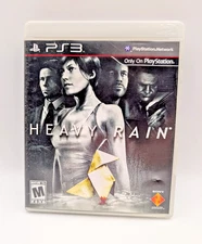 Heavy Rain (Sony PlayStation 3, 2010) Complete, Case, manual, Disk does not work