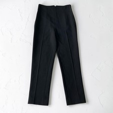 Ralph Lauren Women Pants Collection Purple Label Wool Slacks Black L Limited Edi