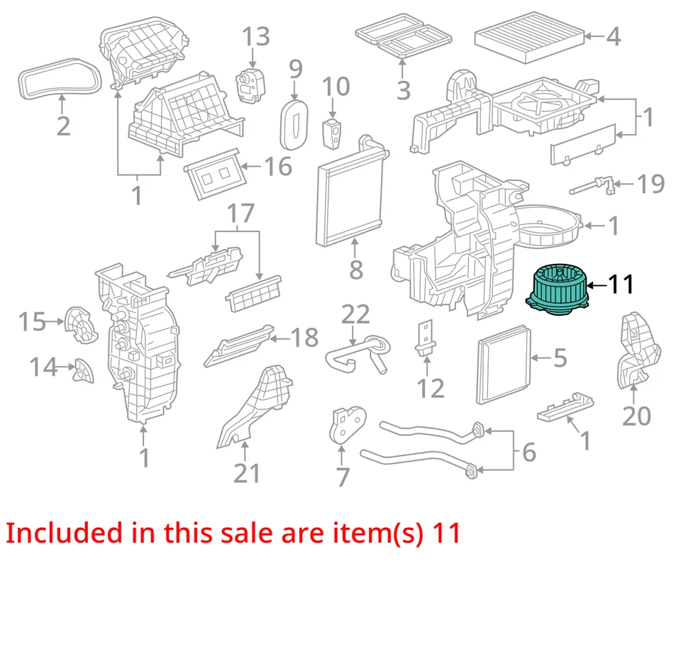 Motor soplador de climatización usado se adapta a: Chevrolet Spark 2014 grado A Foto 3 de 4