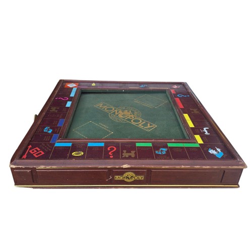 1991 Franklin Mint Monopoly Collectors Edition NUR Holzbrett & Schublade - Bild 4 von 11