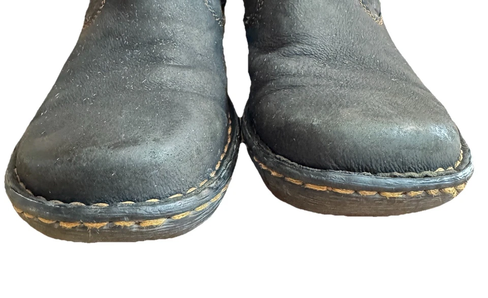 Børn b.ø.c. Botas altas "Austin" muy suaves y cómodas talla 7 negras envejecidas Foto 3 de 4