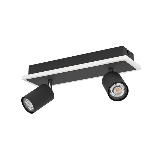 Eglo Led Deckenleuchte Rimbocchi 1 2X 35W, 1500 Lm, 3000K, Ww, Schwarz-image