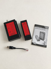 Universal Network Cable Tester Tool 3-in-1 Multi-Tester Black - Used