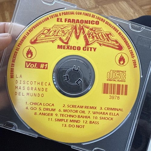 Polimarchs Vol.#1 La Discotheca Mas Grande Del Mundo CD El Faraonico Mexico City - Picture 4 of 6