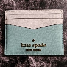 Kate Spade New York Small Slim Card Holder Staci colorblock Poolside Multi NEW