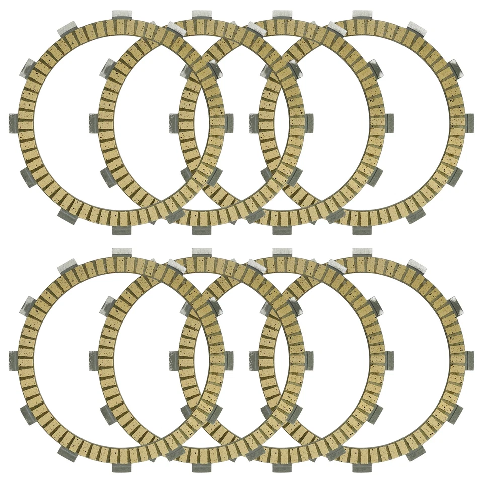 Kit de placas de fricción de embrague Caltric para Suzuki RMX450Z 2010 / RMX450Z 2017-2019 Foto 3 de 4