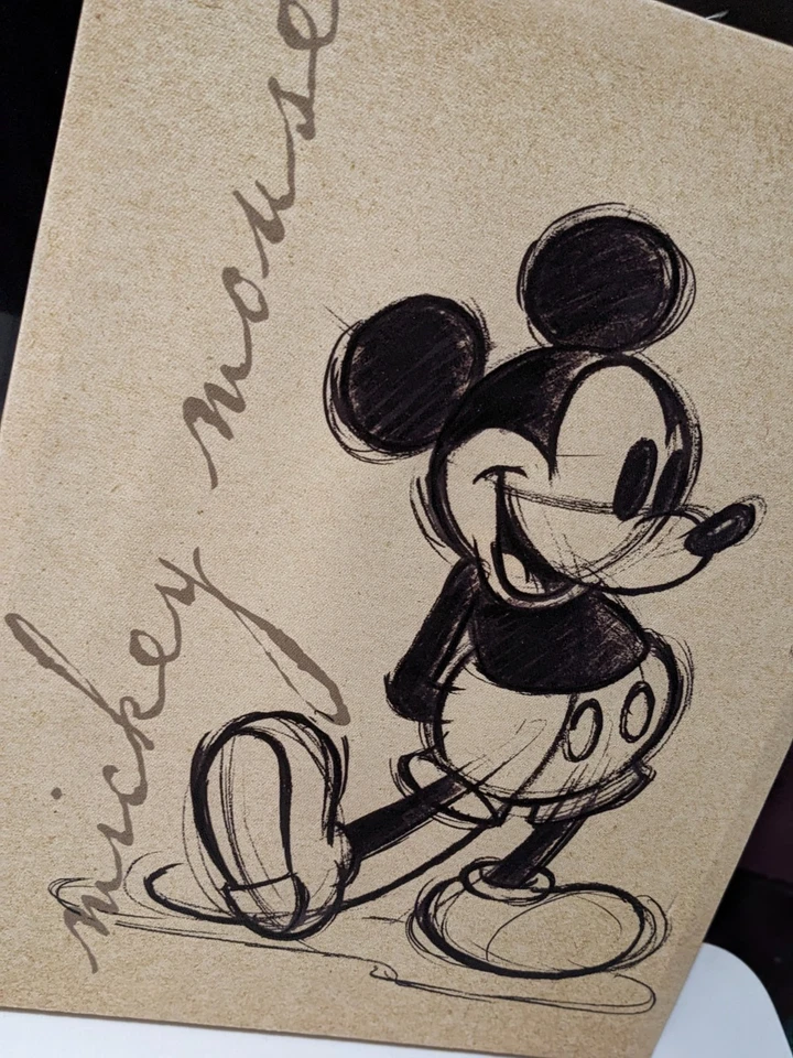 Disney Mickey Autorretrato Mickey Mouse Foto 3 de 3