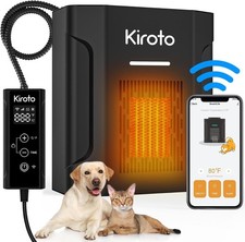 Dog House Heater With Thermostat, Dog Heater With Wifi Control, Pet House Hea...