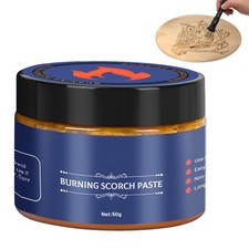 Wood Burning Liquid Torch Paste for Easy DIY to Apply Craft Burnt Leather 65g