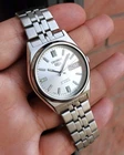 Seiko 1998 White Sunburst Dial Retro Ultra Rare Vintage Automatic 7S26 JDM OEM