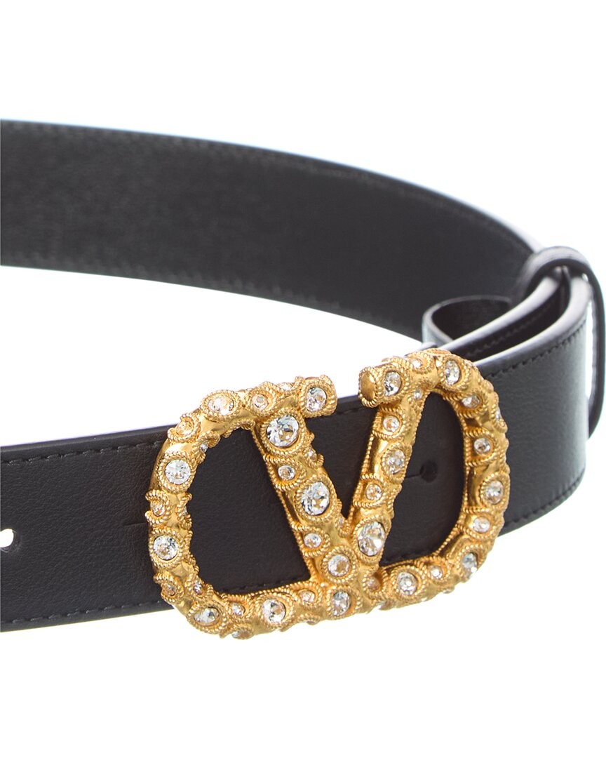 Valentino Vlogo Signature Leather Belt Women's  70 thumbnail 2