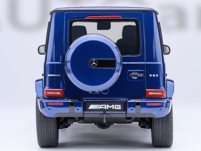 2019 MERCEDES-BENZ AMG G63 BRILLIANT BLUE 1/18 MODEL CAR BY