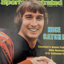 Sports Illustrated Magazine December 14, 1981 Chris Collinsworth Bengals Cover
