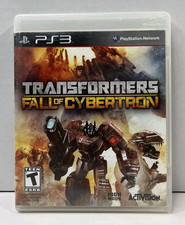 Transformers Fall of Cybertron (PlayStation 3, PS3, 2012) No Manual - Read Desc.
