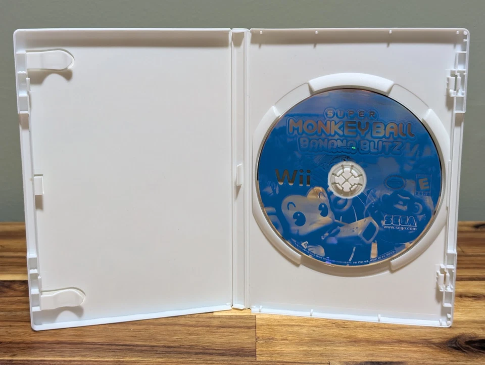 Super Monkey Ball: Banana Blitz (Nintendo Wii)➡️No Manual -Tested- Near Mint 📀! - Image 3 of 4