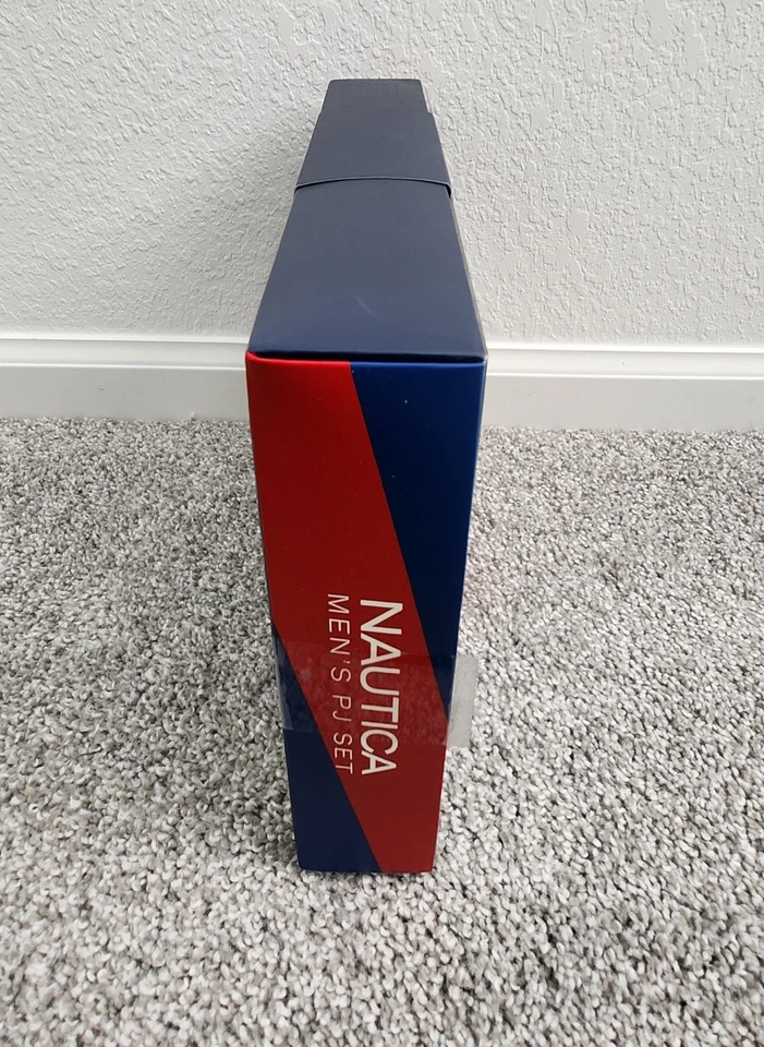 Nautica Men's Knit Pajamas Men's Medium PJ Crew Tee Top and Pants - Image 4 of 4