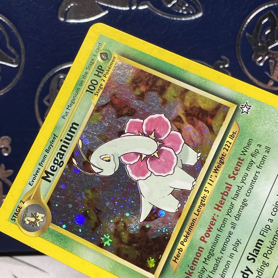 Pokemon 1st Edition Neo Genesis Meganium Holo Rare (10/111) NM-MINT - Image 4 of 4