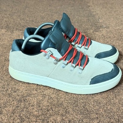 Merrell Aluminium Performance Footwear Mens 10 Suede Sneakers Tan Red J23653