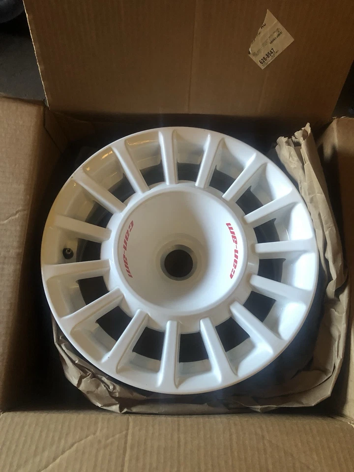 Ruedas CAN AM Ryker Rally - Juego de 3 ruedas blancas brillantes para despegues Foto 3 de 4