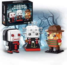 Halloween Action Figure Building Set Compatible with Lego for... 